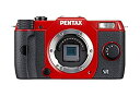 【中古】Pentax Q10 12.4 MP Digital Camera - Red (Body Only) by Pentax【メーカー名】Pentax【メーカー型番】PENTAX Q10【ブランド名】ペンタックス【商品説明】 こちらの商品は中古品となっております。 画像はイメージ写真ですので 商品のコンディション・付属品の有無については入荷の度異なります。 買取時より付属していたものはお付けしておりますが付属品や消耗品に保証はございません。 商品ページ画像以外の付属品はございませんのでご了承下さいませ。 中古品のため使用に影響ない程度の使用感・経年劣化（傷、汚れなど）がある場合がございます。 また、中古品の特性上ギフトには適しておりません。 製品に関する詳細や設定方法は メーカーへ直接お問い合わせいただきますようお願い致します。 当店では初期不良に限り 商品到着から7日間は返品を受付けております。 他モールとの併売品の為 完売の際はご連絡致しますのでご了承ください。 プリンター・印刷機器のご注意点 インクは配送中のインク漏れ防止の為、付属しておりませんのでご了承下さい。 ドライバー等ソフトウェア・マニュアルはメーカーサイトより最新版のダウンロードをお願い致します。 ゲームソフトのご注意点 特典・付属品・パッケージ・プロダクトコード・ダウンロードコード等は 付属していない場合がございますので事前にお問合せ下さい。 商品名に「輸入版 / 海外版 / IMPORT 」と記載されている海外版ゲームソフトの一部は日本版のゲーム機では動作しません。 お持ちのゲーム機のバージョンをあらかじめご参照のうえ動作の有無をご確認ください。 輸入版ゲームについてはメーカーサポートの対象外です。 DVD・Blu-rayのご注意点 特典・付属品・パッケージ・プロダクトコード・ダウンロードコード等は 付属していない場合がございますので事前にお問合せ下さい。 商品名に「輸入版 / 海外版 / IMPORT 」と記載されている海外版DVD・Blu-rayにつきましては 映像方式の違いの為、一般的な国内向けプレイヤーにて再生できません。 ご覧になる際はディスクの「リージョンコード」と「映像方式※DVDのみ」に再生機器側が対応している必要があります。 パソコンでは映像方式は関係ないため、リージョンコードさえ合致していれば映像方式を気にすることなく視聴可能です。 商品名に「レンタル落ち 」と記載されている商品につきましてはディスクやジャケットに管理シール（値札・セキュリティータグ・バーコード等含みます）が貼付されています。 ディスクの再生に支障の無い程度の傷やジャケットに傷み（色褪せ・破れ・汚れ・濡れ痕等）が見られる場合がありますので予めご了承ください。 2巻セット以上のレンタル落ちDVD・Blu-rayにつきましては、複数枚収納可能なトールケースに同梱してお届け致します。 トレーディングカードのご注意点 当店での「良い」表記のトレーディングカードはプレイ用でございます。 中古買取り品の為、細かなキズ・白欠け・多少の使用感がございますのでご了承下さいませ。 再録などで型番が違う場合がございます。 違った場合でも事前連絡等は致しておりませんので、型番を気にされる方はご遠慮ください。 ご注文からお届けまで 1、ご注文⇒ご注文は24時間受け付けております。 2、注文確認⇒ご注文後、当店から注文確認メールを送信します。 3、お届けまで3-10営業日程度とお考え下さい。 　※海外在庫品の場合は3週間程度かかる場合がございます。 4、入金確認⇒前払い決済をご選択の場合、ご入金確認後、配送手配を致します。 5、出荷⇒配送準備が整い次第、出荷致します。発送後に出荷完了メールにてご連絡致します。 　※離島、北海道、九州、沖縄は遅れる場合がございます。予めご了承下さい。 当店ではすり替え防止のため、シリアルナンバーを控えております。 万が一、違法行為が発覚した場合は然るべき対応を行わせていただきます。 お客様都合によるご注文後のキャンセル・返品はお受けしておりませんのでご了承下さい。 電話対応は行っておりませんので、ご質問等はメッセージまたはメールにてお願い致します。