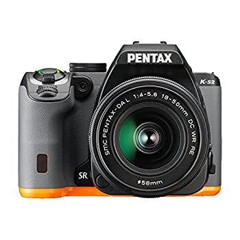 yÁzPENTAX fW^჌t PENTAX K-S2 18-50RELbg (ubN~IW) K-S2 18-50REKIT (BLACK~ORANGE) 13209