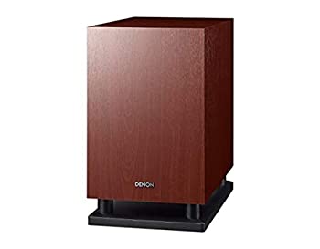 【中古】（非常に良い）デノン Denon DSW-37 最大出力100W(PEAK)で迫力の重低音を再生するサブウーハー17/37 シリーズ共通 サブウーファー 木目 DSW-37M