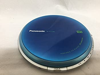 【中古】Panasonic MP3対応ポータブルCDプレーヤー SL-CT720ブルー