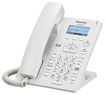 【中古】（非常に良い）パナソニック IP電話機 ベーシックモデル(白色) KX-HDV130N
