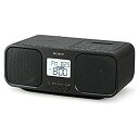 【中古】ソニー CDラジオカセットレコーダー CFD-S401 : FM/AM/ワイドFM対応 大型液晶/カラオケ機能搭載 電池駆動可能 ブラック CFD-S401 B