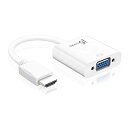 【中古】j5create HDMI to VGA ディスプレイ 変換アダプタ オーディオ出力対応 モニタ接続 解像度1920x1200 (WUXGA) 60Hz...