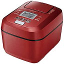 【中古】(非常に良い)日立 圧力&スチームIH炊飯ジャー(5.5合炊き) ふっくら御膳 メタリックレッド RZ-V100DM-R
