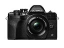 【中古】「非常に良い」Olympus OM-D E-M10 Mark IV ブラックボディ ブラック M.Zuiko デジタル ED 14-42mm F3.5-5.6 EZレンズキット