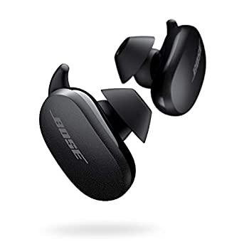 【中古】（非常に良い）Bose QuietComfort Earbuds 完全ワイヤレスイヤホン ノイズキャンセリング マイク付 最長6時間+12時間 再生 タッチ操作 防滴 トリプルブラック