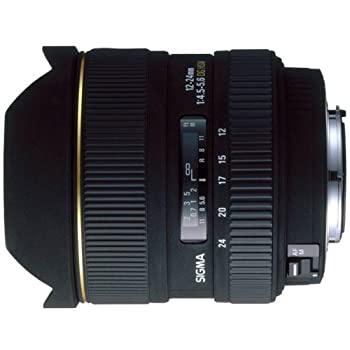 【中古】（非常に良い）シグマ 12-24mm F4.5-5.6 EX DG ASPHERICAL キヤノン用のサムネイル