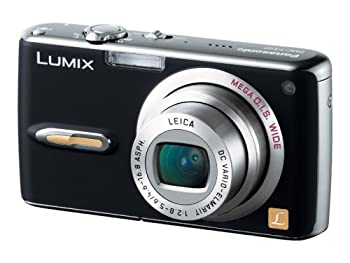 【中古】（非常に良い）パナソニック デジタルカメラ LUMIX FX07 エクストラブラック DMC-FX07-K