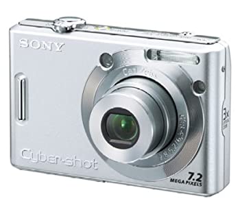 【中古】（非常に良い）ソニー SONY デジタルカメラ Cybershot シルバー DSC-W35