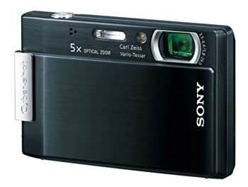 【中古】SONYデジタルカメラCyber-Shot(サイバーショット)T100ブラックDSC-T100B