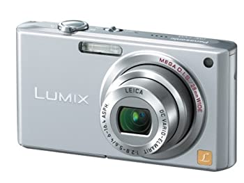 【中古】（非常に良い）パナソニック デジタルカメラ LUMIX (ルミックス) プレシャスシルバー DMC-FX33-S