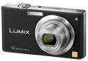 【中古】パナソニック デジタルカメラ LUMIX (ルミックス) FX35 エクストラブラック DMC-FX35-K
