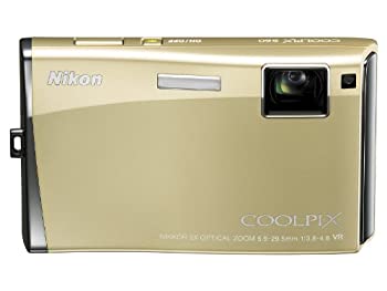 【中古】（非常に良い）Nikon デジタルカメラ COOLPIX (クールピクス) S60 リッチゴールド COOLPIXS60GL