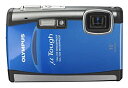 【中古】（非常に良い）OLYMPUS 防水デジタルカメラ μTOUGH-6000 ブルー μTOUGH-6000BLU