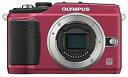 【中古】OLYMPUS ミラーレス一眼 PEN E-PL2 ボディ レッド E-PL2 BODY RED