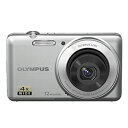 【中古】OLYMPUS デジタルカメラ VG-110 シルバー 1200万画素 広角27mm 光学4倍ズーム VG-110 SLV