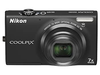 【中古】NikonデジタルカメラCOOLPIX S6100 ノーブルブラック S6100BK