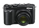 【中古】（非常に良い）Nikon デジタルカメラ COOLPIX P7700 大口径レンズ バリアングル液晶 ブラック P7700BK