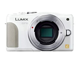 【中古】（非常に良い）パナソニック ルミックス ミラーレス一眼カメラ ルミックス GF6 ボディ ホワイト DMC-GF6-W