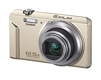 【中古】（非常に良い）CASIO EXILIM デジタルカメラ 1%カンマ%600万画素 ゴールド EX-ZS170GD