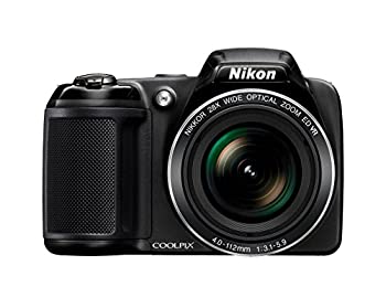 【中古】（非常に良い）Nikon Coolpix l340 20.2 MPデジタルカメラwith 28 x光学ズーム
