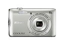 【中古】（非常に良い）Nikon デジタルカメラ COOLPIX A300 光学8倍ズーム 2005万画素 シルバー A300SL