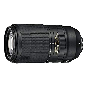 【中古】「非常に良い」Nikon AF-P NIKKOR 70-300mm f/4.5-5.6E ED VR 固定ズームデジタル一眼レフカメラレンズ ブラック
