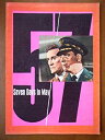 【中古】映画パンフレット 5月の7日間(1963作品) 発行所:(株)大阪映画実業社(A4版) 監督 :ジョン・フランケンハイマー 出演: バート・ランカ