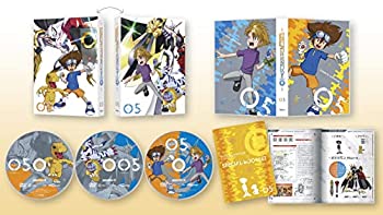 【中古】デジモンアドベンチャー: DVD BOX 5【メーカー名】Happinet【メーカー型番】【ブランド名】Happinet【商品説明】 こちらの商品は中古品となっております。 画像はイメージ写真ですので 商品のコンディション・付属品の有無については入荷の度異なります。 買取時より付属していたものはお付けしておりますが付属品や消耗品に保証はございません。 商品ページ画像以外の付属品はございませんのでご了承下さいませ。 中古品のため使用に影響ない程度の使用感・経年劣化（傷、汚れなど）がある場合がございます。 また、中古品の特性上ギフトには適しておりません。 製品に関する詳細や設定方法は メーカーへ直接お問い合わせいただきますようお願い致します。 当店では初期不良に限り 商品到着から7日間は返品を受付けております。 他モールとの併売品の為 完売の際はご連絡致しますのでご了承ください。 プリンター・印刷機器のご注意点 インクは配送中のインク漏れ防止の為、付属しておりませんのでご了承下さい。 ドライバー等ソフトウェア・マニュアルはメーカーサイトより最新版のダウンロードをお願い致します。 ゲームソフトのご注意点 特典・付属品・パッケージ・プロダクトコード・ダウンロードコード等は 付属していない場合がございますので事前にお問合せ下さい。 商品名に「輸入版 / 海外版 / IMPORT 」と記載されている海外版ゲームソフトの一部は日本版のゲーム機では動作しません。 お持ちのゲーム機のバージョンをあらかじめご参照のうえ動作の有無をご確認ください。 輸入版ゲームについてはメーカーサポートの対象外です。 DVD・Blu-rayのご注意点 特典・付属品・パッケージ・プロダクトコード・ダウンロードコード等は 付属していない場合がございますので事前にお問合せ下さい。 商品名に「輸入版 / 海外版 / IMPORT 」と記載されている海外版DVD・Blu-rayにつきましては 映像方式の違いの為、一般的な国内向けプレイヤーにて再生できません。 ご覧になる際はディスクの「リージョンコード」と「映像方式※DVDのみ」に再生機器側が対応している必要があります。 パソコンでは映像方式は関係ないため、リージョンコードさえ合致していれば映像方式を気にすることなく視聴可能です。 商品名に「レンタル落ち 」と記載されている商品につきましてはディスクやジャケットに管理シール（値札・セキュリティータグ・バーコード等含みます）が貼付されています。 ディスクの再生に支障の無い程度の傷やジャケットに傷み（色褪せ・破れ・汚れ・濡れ痕等）が見られる場合がありますので予めご了承ください。 2巻セット以上のレンタル落ちDVD・Blu-rayにつきましては、複数枚収納可能なトールケースに同梱してお届け致します。 トレーディングカードのご注意点 当店での「良い」表記のトレーディングカードはプレイ用でございます。 中古買取り品の為、細かなキズ・白欠け・多少の使用感がございますのでご了承下さいませ。 再録などで型番が違う場合がございます。 違った場合でも事前連絡等は致しておりませんので、型番を気にされる方はご遠慮ください。 ご注文からお届けまで 1、ご注文⇒ご注文は24時間受け付けております。 2、注文確認⇒ご注文後、当店から注文確認メールを送信します。 3、お届けまで3-10営業日程度とお考え下さい。 　※海外在庫品の場合は3週間程度かかる場合がございます。 4、入金確認⇒前払い決済をご選択の場合、ご入金確認後、配送手配を致します。 5、出荷⇒配送準備が整い次第、出荷致します。発送後に出荷完了メールにてご連絡致します。 　※離島、北海道、九州、沖縄は遅れる場合がございます。予めご了承下さい。 当店ではすり替え防止のため、シリアルナンバーを控えております。 万が一、違法行為が発覚した場合は然るべき対応を行わせていただきます。 お客様都合によるご注文後のキャンセル・返品はお受けしておりませんのでご了承下さい。 電話対応は行っておりませんので、ご質問等はメッセージまたはメールにてお願い致します。