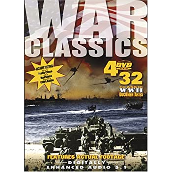 【中古】War Classics 4 [DVD]【メーカー名】Echo Bridge【メーカー型番】【ブランド名】Echo Bridge Home Entertainment【商品説明】 こちらの商品は中古品となっております。 画像はイメージ写真ですので 商品のコンディション・付属品の有無については入荷の度異なります。 買取時より付属していたものはお付けしておりますが付属品や消耗品に保証はございません。 商品ページ画像以外の付属品はございませんのでご了承下さいませ。 中古品のため使用に影響ない程度の使用感・経年劣化（傷、汚れなど）がある場合がございます。 また、中古品の特性上ギフトには適しておりません。 製品に関する詳細や設定方法は メーカーへ直接お問い合わせいただきますようお願い致します。 当店では初期不良に限り 商品到着から7日間は返品を受付けております。 他モールとの併売品の為 完売の際はご連絡致しますのでご了承ください。 プリンター・印刷機器のご注意点 インクは配送中のインク漏れ防止の為、付属しておりませんのでご了承下さい。 ドライバー等ソフトウェア・マニュアルはメーカーサイトより最新版のダウンロードをお願い致します。 ゲームソフトのご注意点 特典・付属品・パッケージ・プロダクトコード・ダウンロードコード等は 付属していない場合がございますので事前にお問合せ下さい。 商品名に「輸入版 / 海外版 / IMPORT 」と記載されている海外版ゲームソフトの一部は日本版のゲーム機では動作しません。 お持ちのゲーム機のバージョンをあらかじめご参照のうえ動作の有無をご確認ください。 輸入版ゲームについてはメーカーサポートの対象外です。 DVD・Blu-rayのご注意点 特典・付属品・パッケージ・プロダクトコード・ダウンロードコード等は 付属していない場合がございますので事前にお問合せ下さい。 商品名に「輸入版 / 海外版 / IMPORT 」と記載されている海外版DVD・Blu-rayにつきましては 映像方式の違いの為、一般的な国内向けプレイヤーにて再生できません。 ご覧になる際はディスクの「リージョンコード」と「映像方式※DVDのみ」に再生機器側が対応している必要があります。 パソコンでは映像方式は関係ないため、リージョンコードさえ合致していれば映像方式を気にすることなく視聴可能です。 商品名に「レンタル落ち 」と記載されている商品につきましてはディスクやジャケットに管理シール（値札・セキュリティータグ・バーコード等含みます）が貼付されています。 ディスクの再生に支障の無い程度の傷やジャケットに傷み（色褪せ・破れ・汚れ・濡れ痕等）が見られる場合がありますので予めご了承ください。 2巻セット以上のレンタル落ちDVD・Blu-rayにつきましては、複数枚収納可能なトールケースに同梱してお届け致します。 トレーディングカードのご注意点 当店での「良い」表記のトレーディングカードはプレイ用でございます。 中古買取り品の為、細かなキズ・白欠け・多少の使用感がございますのでご了承下さいませ。 再録などで型番が違う場合がございます。 違った場合でも事前連絡等は致しておりませんので、型番を気にされる方はご遠慮ください。 ご注文からお届けまで 1、ご注文⇒ご注文は24時間受け付けております。 2、注文確認⇒ご注文後、当店から注文確認メールを送信します。 3、お届けまで3-10営業日程度とお考え下さい。 　※海外在庫品の場合は3週間程度かかる場合がございます。 4、入金確認⇒前払い決済をご選択の場合、ご入金確認後、配送手配を致します。 5、出荷⇒配送準備が整い次第、出荷致します。発送後に出荷完了メールにてご連絡致します。 　※離島、北海道、九州、沖縄は遅れる場合がございます。予めご了承下さい。 当店ではすり替え防止のため、シリアルナンバーを控えております。 万が一、違法行為が発覚した場合は然るべき対応を行わせていただきます。 お客様都合によるご注文後のキャンセル・返品はお受けしておりませんのでご了承下さい。 電話対応は行っておりませんので、ご質問等はメッセージまたはメールにてお願い致します。