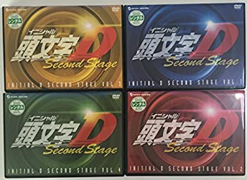 【中古】頭文字D 2nd Stage 全4巻セット レンタル落ち DVD