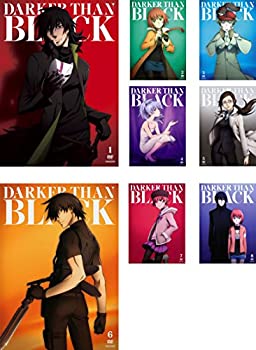 【中古】DARKER THAN BLACK ダークザンブラック 流星の双子 レンタル落ち 全8巻セット マーケットプレイス DVDセット商品