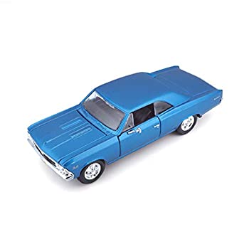 yÁziɗǂj1966 Chevy Chevelle SS396%J}% Blue - Maisto 31960 - 1/24 Scale Diecast Model Toy Car by Maisto