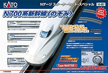 【中古】KATO Nゲージ スターターセットスペシャル N700系 新幹線 のぞみ 10-007 鉄道模型入門セット