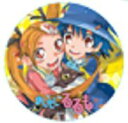 【中古】「非常に良い」09.るるもとハルリリ 単品 まじもじるるも トレーディング缶バッジ