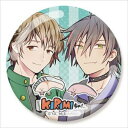 【中古】缶バッジΦ54mm KIRIMIちゃん. さばくん と さめせんぱい
