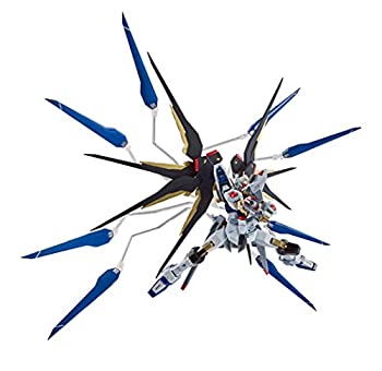 【中古】（非常に良い）METAL ROBOT魂 機動戦士ガンダムSEED DESTINY SIDE MS ストライクフリーダムガンダム 約140mm ダイキャスト ABS PVC製 塗装済み可動フィギュア