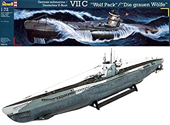 【中古】Revell (ドイツレベル) ドイツ潜水艦 1/72 U-Boat(U-ボート) Type VIIc ”Wolf Pack(ウルフパック)