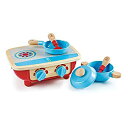【中古】「非常に良い」Hape(ハペ) どこでもキッチンセット E3170