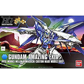 【中古】（非常に良い）HGBF ガンダムビルドファイターズトライ ガンダムアメイジングエクシア 1/144スケール 色分け済みプラモデル