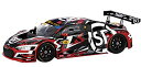 【中古】POP RACE 1/43 アウディ R8 LMS SF Express 2020 完成品