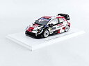 【中古】（Spark/スパーク）1/43 TOYOTA Yaris WRC No.33 2nd Rally Monte Carlo 2021 Elfyn Evans - Scott Martin