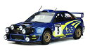 【中古】OttO mobile 1/18 スバル インプレッサ WRC (ブルー) 完成品ミニカー OTM391