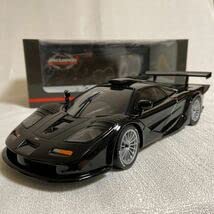 【中古】（非常に良い）UT モデル／UT models ：118 マクラーレン コレクション マクラーレン F1 GTR ロードカー：ロングテール (Black)