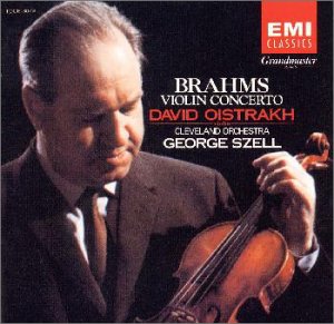 【中古】［CD］ブラームス : ヴァイオリン協奏曲ニ長調