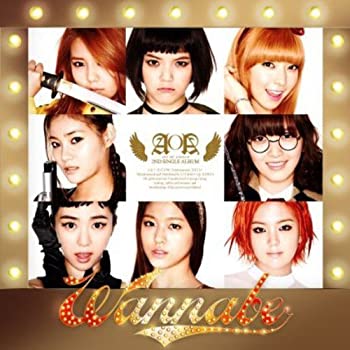 【中古】［CD］AOA 2nd Single - Wanna Be (韓国盤)