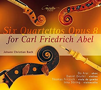 【中古】「非常に良い」［CD］Bach: Six Quartettos Opus 8 for Carl Friedrich Abel