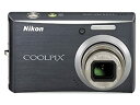 【中古】（非常に良い）Nikon デジタルカメラ COOLPIX (クールピクス) S610 オーシャンブラック COOLPIXS610B