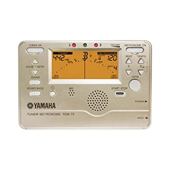 【中古】（非常に良い）YAMAHA チューナー/メトロノーム TDM-75