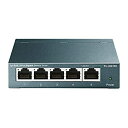 【中古】TP-Link 5ポート スイッチングハブ 10/100/1000Mbps ギガビット 金属筺体 設定不要 ライフタイム TL-SG105